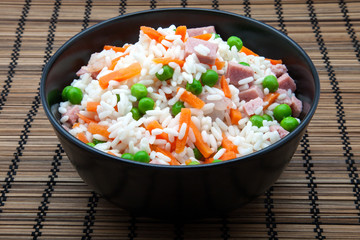 arroz verduras