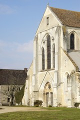 Fototapeta na wymiar Opactwo Eure w Normandii na Marcilly