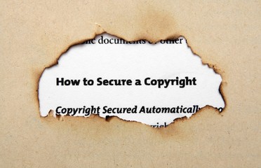 Copyright on paper hole