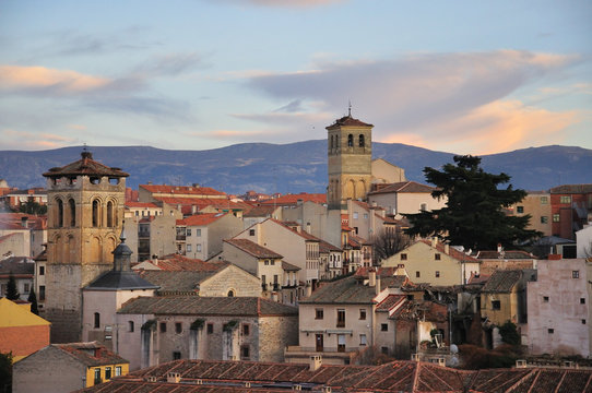 Segovia city view