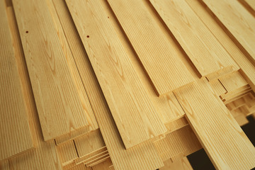 Stack of Wood Planks
