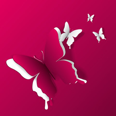 Butterflies Background © Orkidia