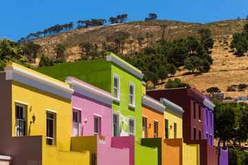 Obraz premium Kapsztad, Bo-Kaap, historyczna dzielnica