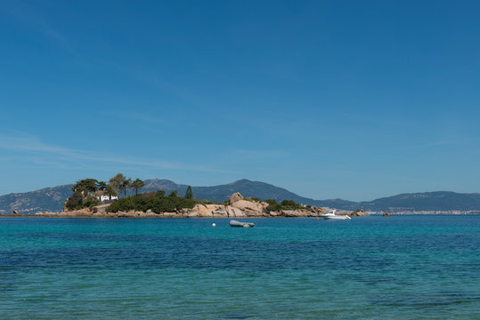 Island of Castagna, Corsica, France