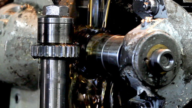 The turning machine.