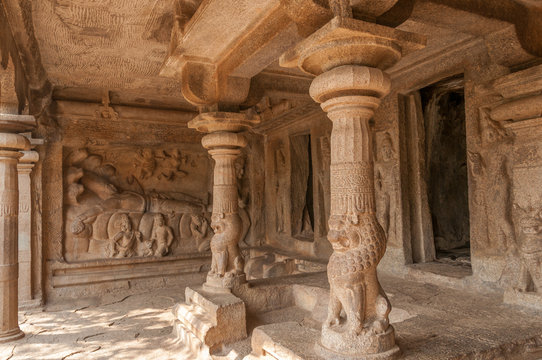 Descent Of The Ganges Temple