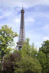 Tour Eiffel végétale Paris France