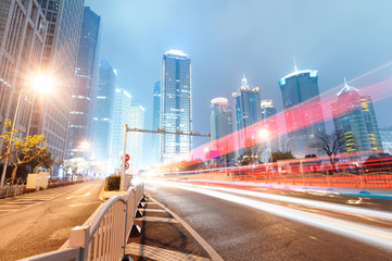 Fototapeta premium the light trails