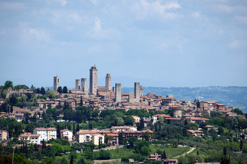 Obraz premium Tuscany - San Gimignano