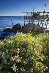 Trabocco, antica macchina da pesca