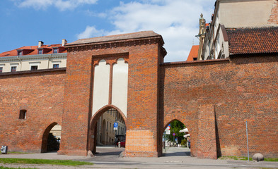 Brama Żeglarska, Torun, Poland - obrazy, fototapety, plakaty