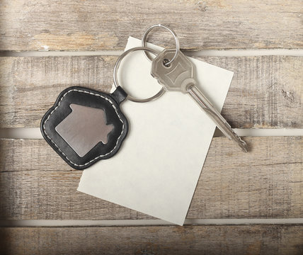 Key with house icon