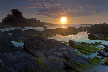 The coasts of Portugal