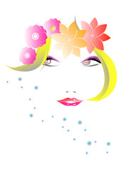 フェイス　女性