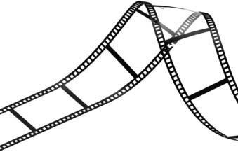 Naklejka premium Film strip