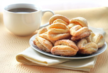 Cottage cheese and sugar cookies