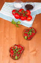 Italian bruschetta