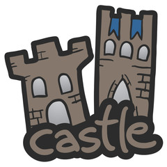 Castle cartoon