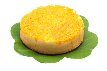 thai dessert,foy thong cake