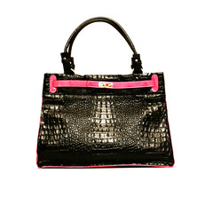 schwarze Tasche