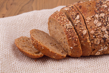 Fresh baked loaf of bread