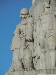 Sculptural group "Bear-Slayer" (Freedom monument, Riga, Latvia)