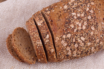 Fresh baked loaf of bread