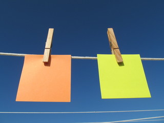 dos notas para recordar