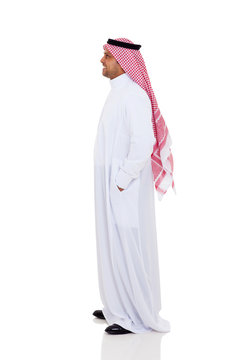 Side View Of An Arabic Man