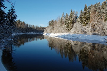 Beautiful winter morning, shot1.