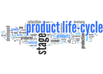 product life-cycle (english tag cloud)