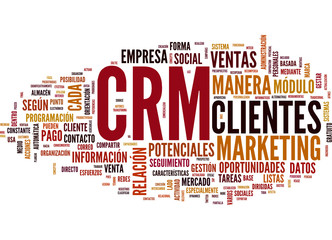 CRM (Customer Relationship Management; tag cloud español)