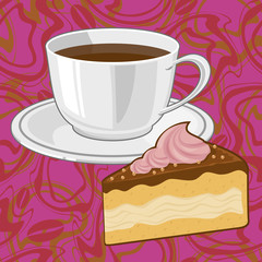 сoffee and chocolate сake