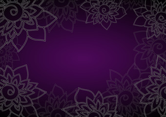 lacy violet background