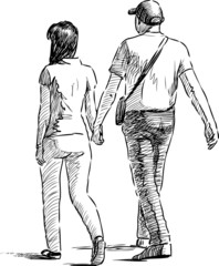 walking pair