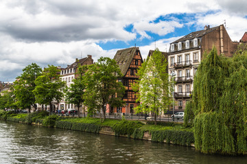 Fototapeta premium l'Ill in Strasbourg, France