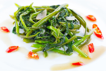 Stir Fried Water Spinach