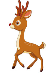 Cute deer cartoon