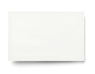 leaflet letter business card white blank paper template
