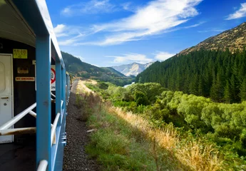 Foto op Canvas Scenic railway journey © Dmitry Naumov