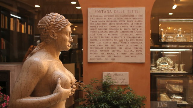 The tits fountain, Treviso