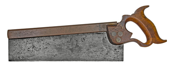 vintage tenon back saw