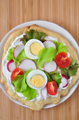 Gesunde Pizza