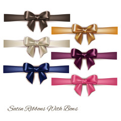 set of elegant bows 