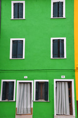 Fototapeta na wymiar Burano, Wenecja, Włochy