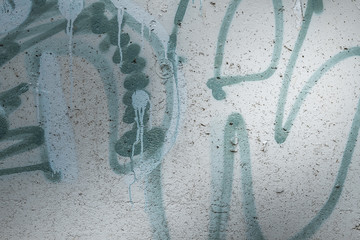 Colorful graffiti, abstract grunge grafiti background over textu