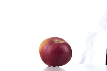 Red fresh apple