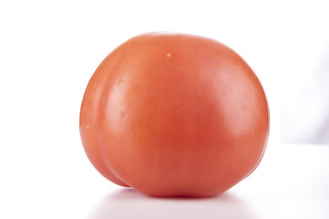 Red tomato isolated