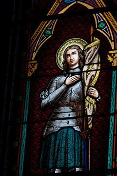 Stained glass window