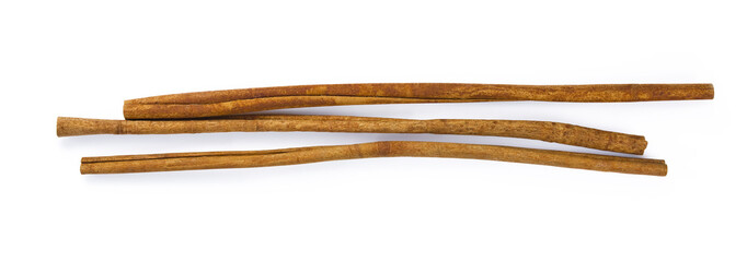 cinnamon sticks with clipping path